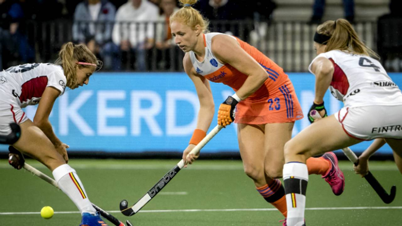 Margot van Geffen in actie (Foto: ANP)