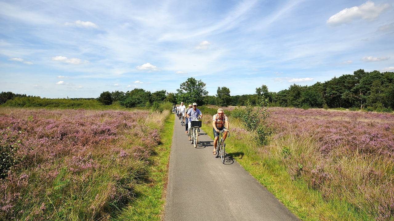 Weer lekker de fiets op! (Foto: Ben Saanen)