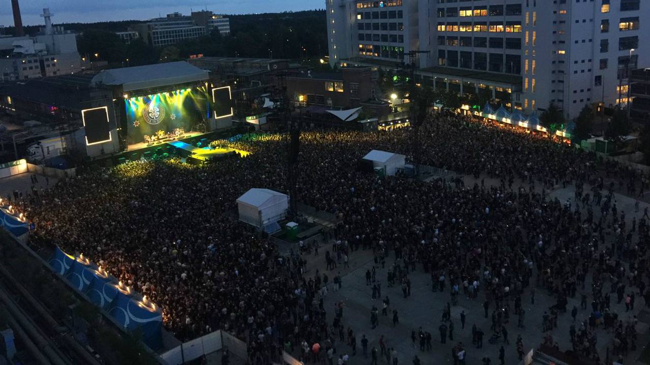 Het concert van Volbeat op Strijp-S.