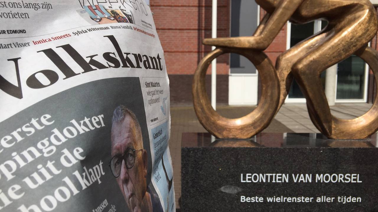 In Boekel geloven ze niets van het doping verhaal in de Volkskrant (Foto: René van Hoof)