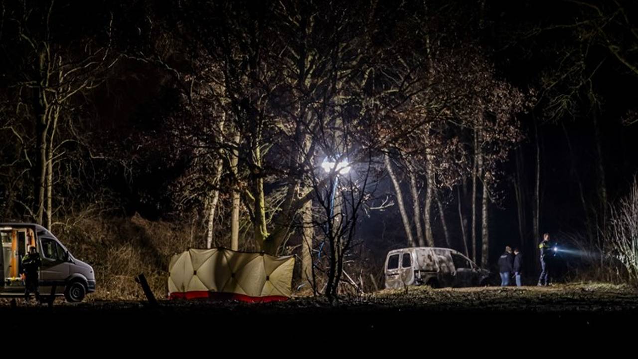Het verkoolde lichaam werd in Oisterwijk gevonden