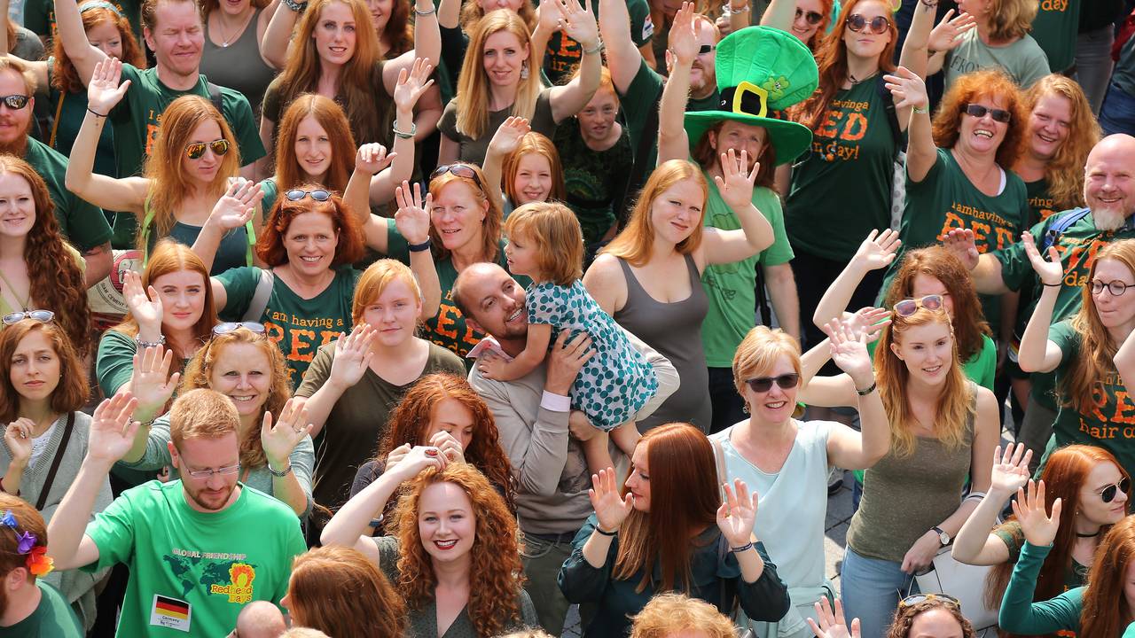 Roodharigendag 2017, toen nog in Breda. (Foto: Karin Kamp)