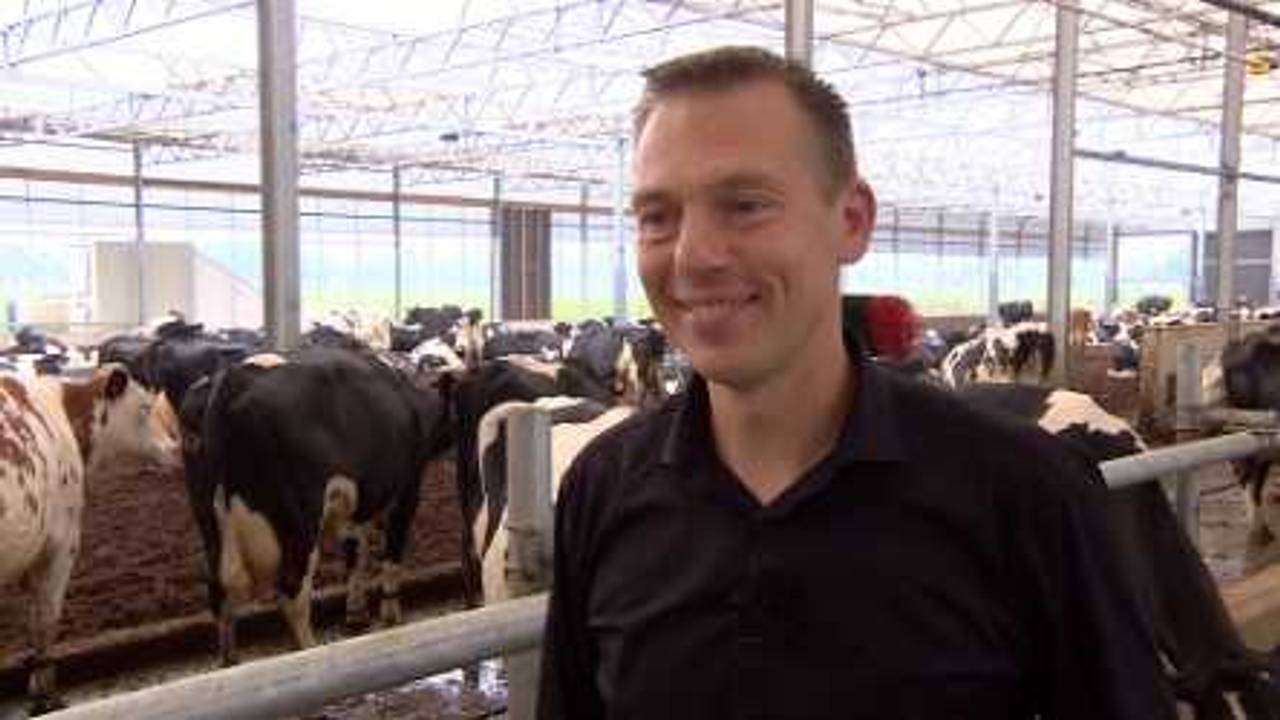 Rik Lagendijk in zijn stal