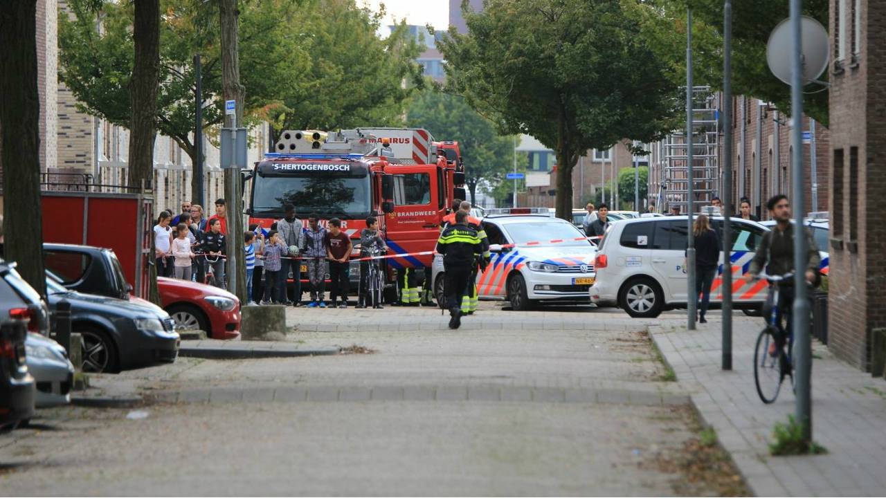 De straat was afgezet. (Foto: FPMB/Bernt van Dongen)
