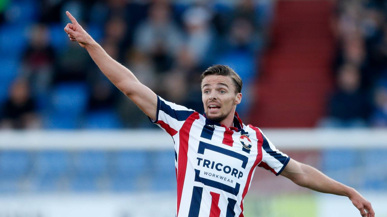Willem II-middenvelder Ben Rienstra (foto: VI Images)