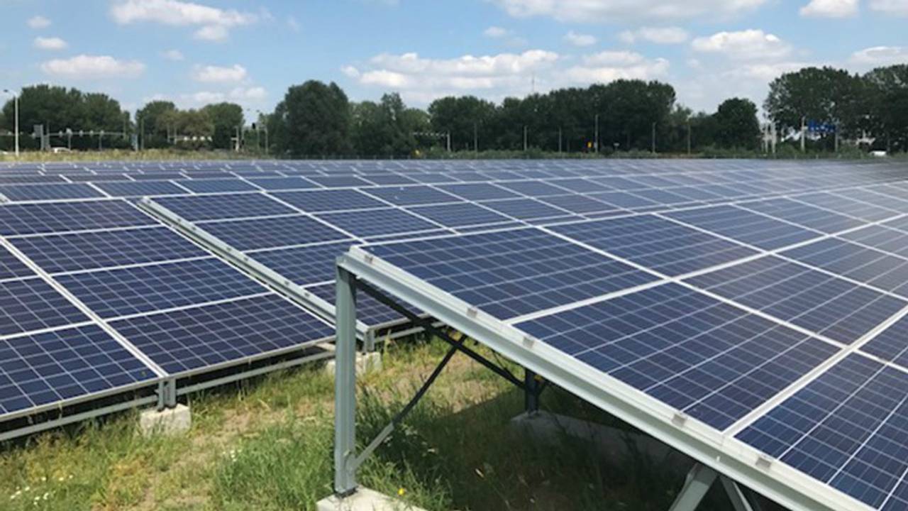 25,8 miljoen voor zonnepanelen (archieffoto).