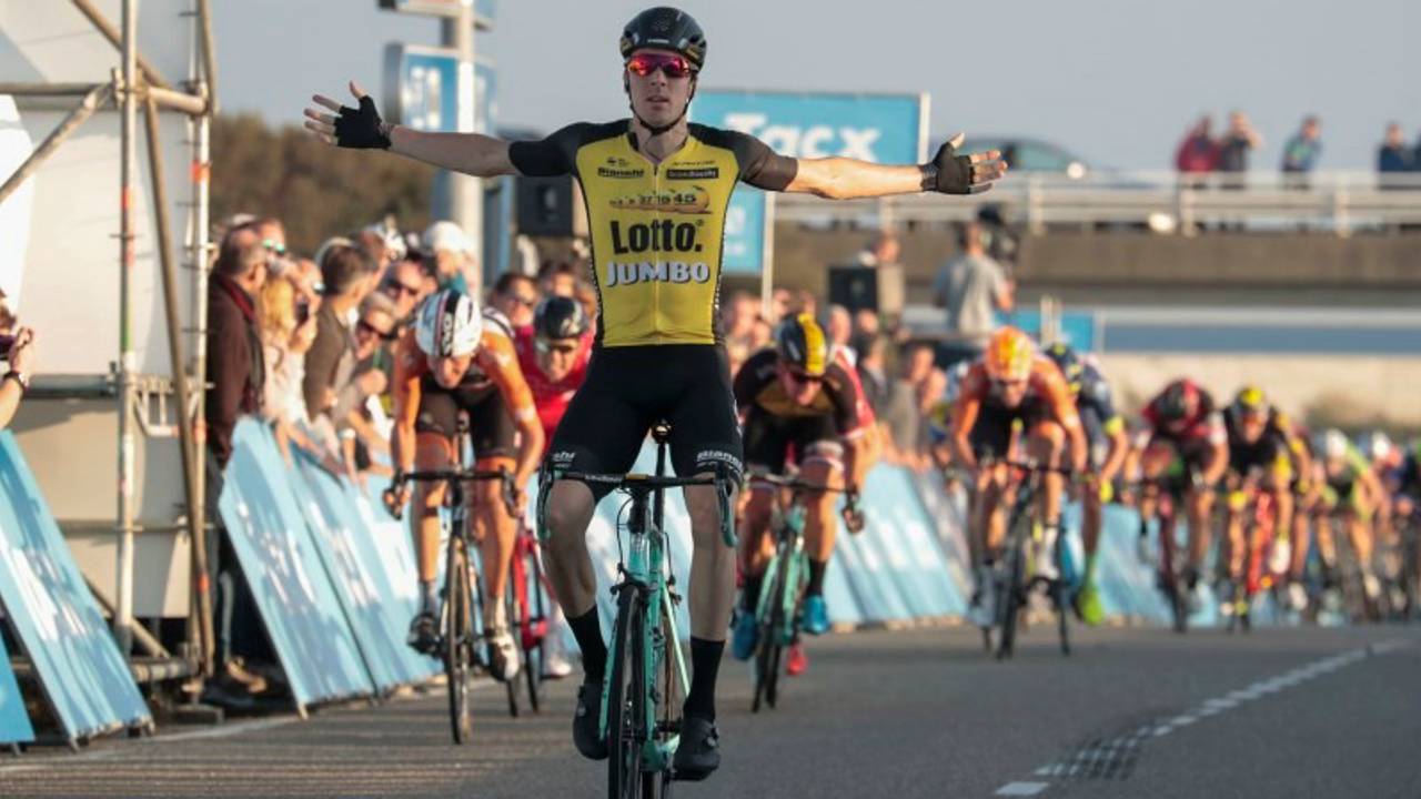 Timo Roosen wint weer eens (foto: LottoNL-Jumbo).