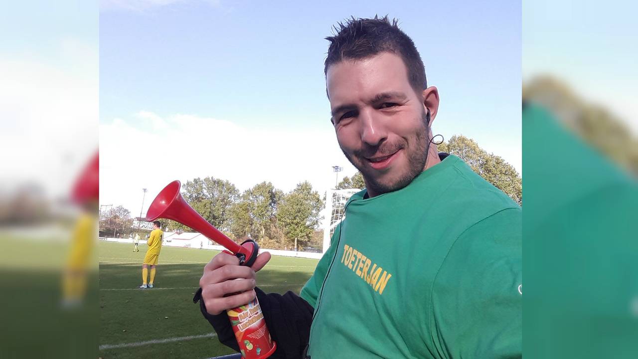 Toeter Jan eerder op zondag.