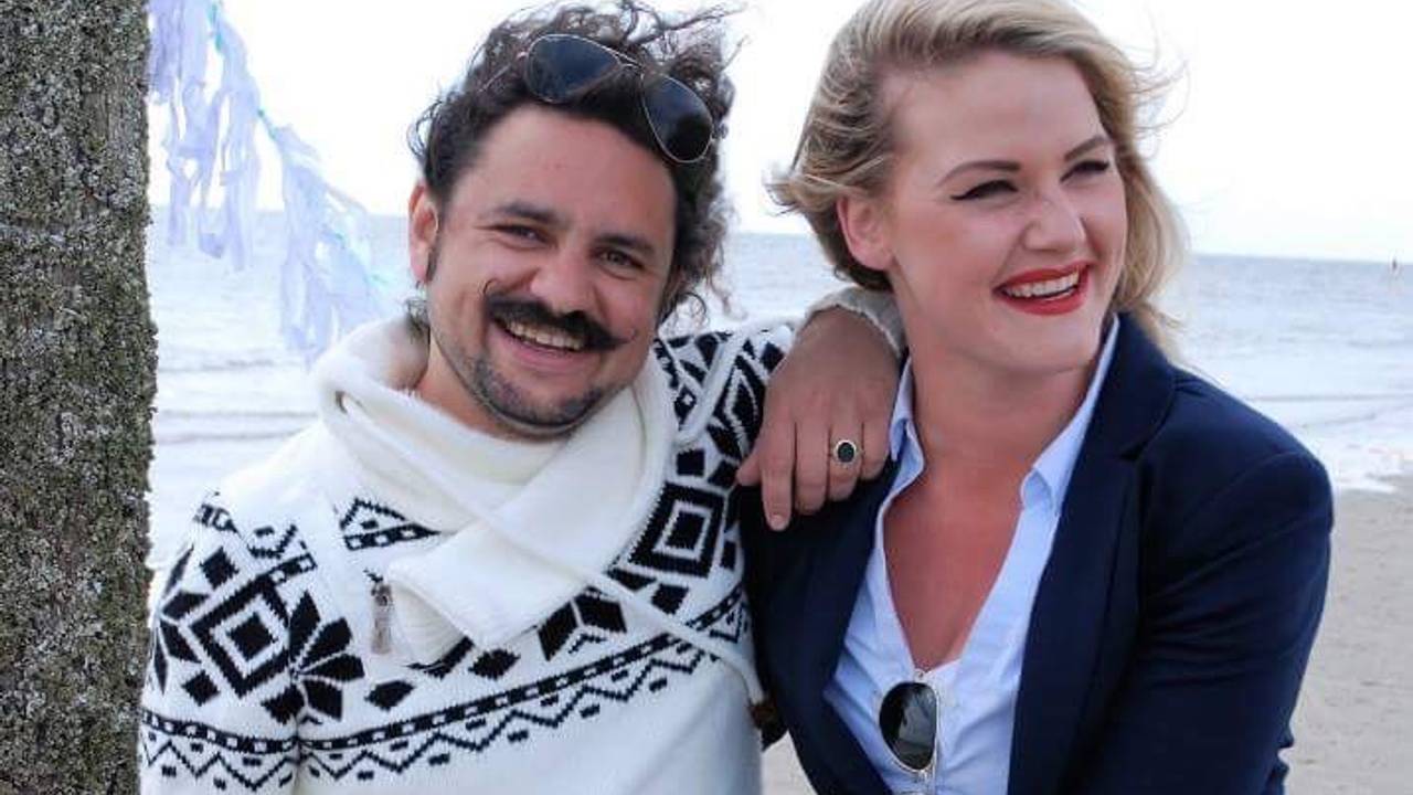 Yves en Simone onthullen in een videoclip dat ze een kindje krijgen. (Foto: Yves de Morree)