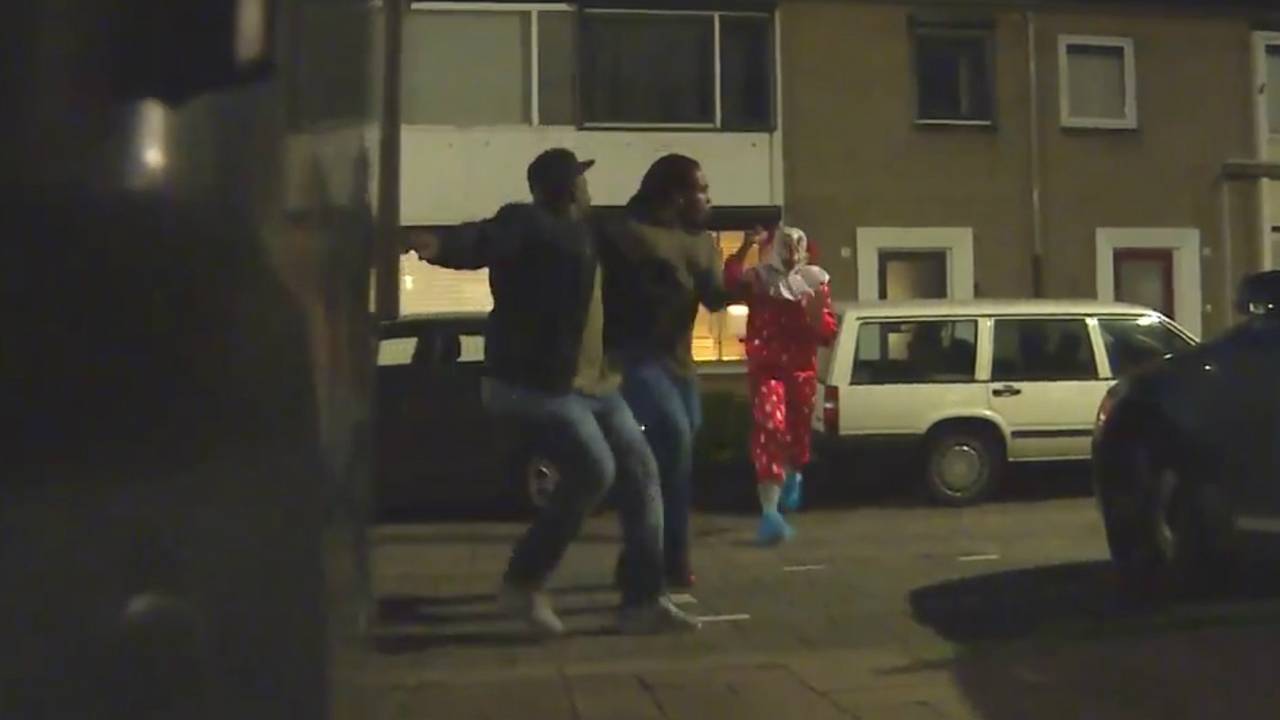 De Braboneger oftewel de Brabo killerclown. (Foto: NPO)