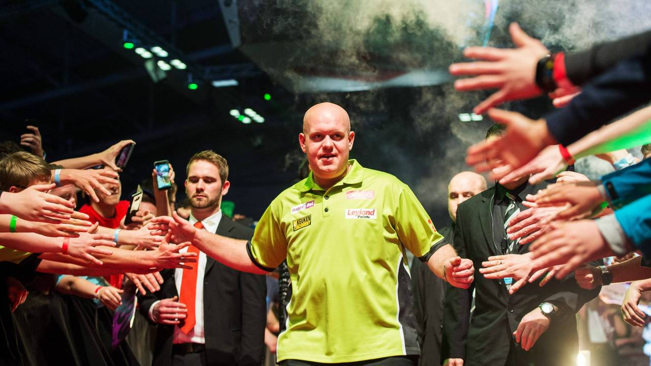 Michael van Gerwen megapopulair in Groot-Brittannië (foto: VI Images)