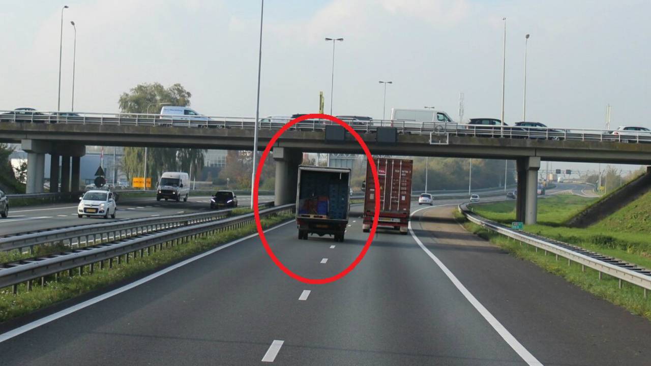 Zou er onderweg al iets uit zijn gevallen?