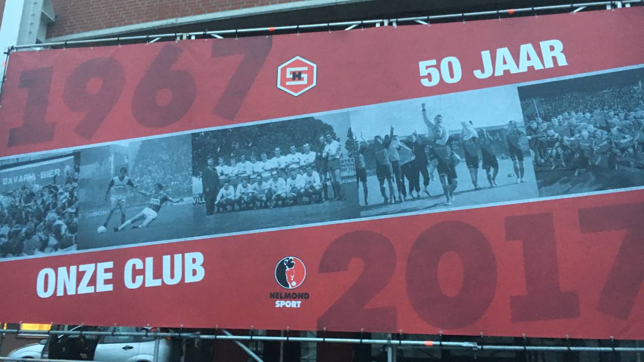 Feest bij Helmond Sport (foto: Jos Verkuijlen)