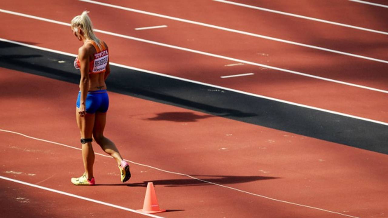 Nadine Broersen is weer geblesseerd. (Foto: ANP)