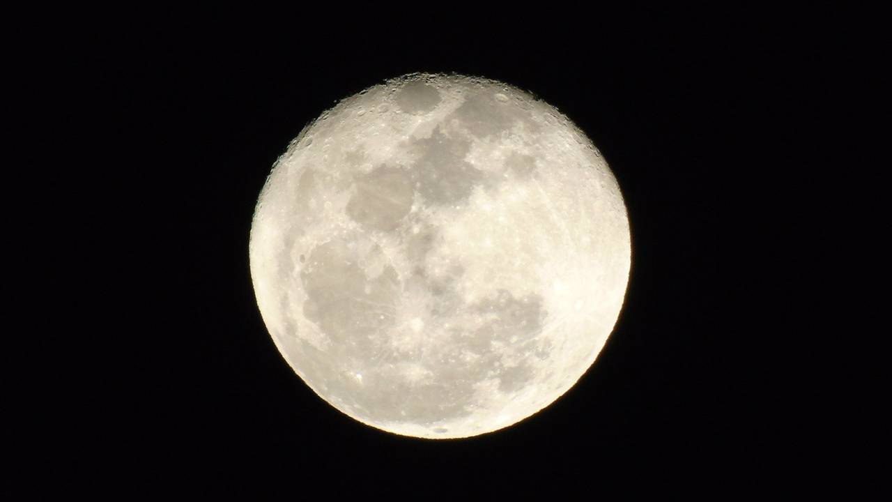 De supermaan (Foto: Pixabay).