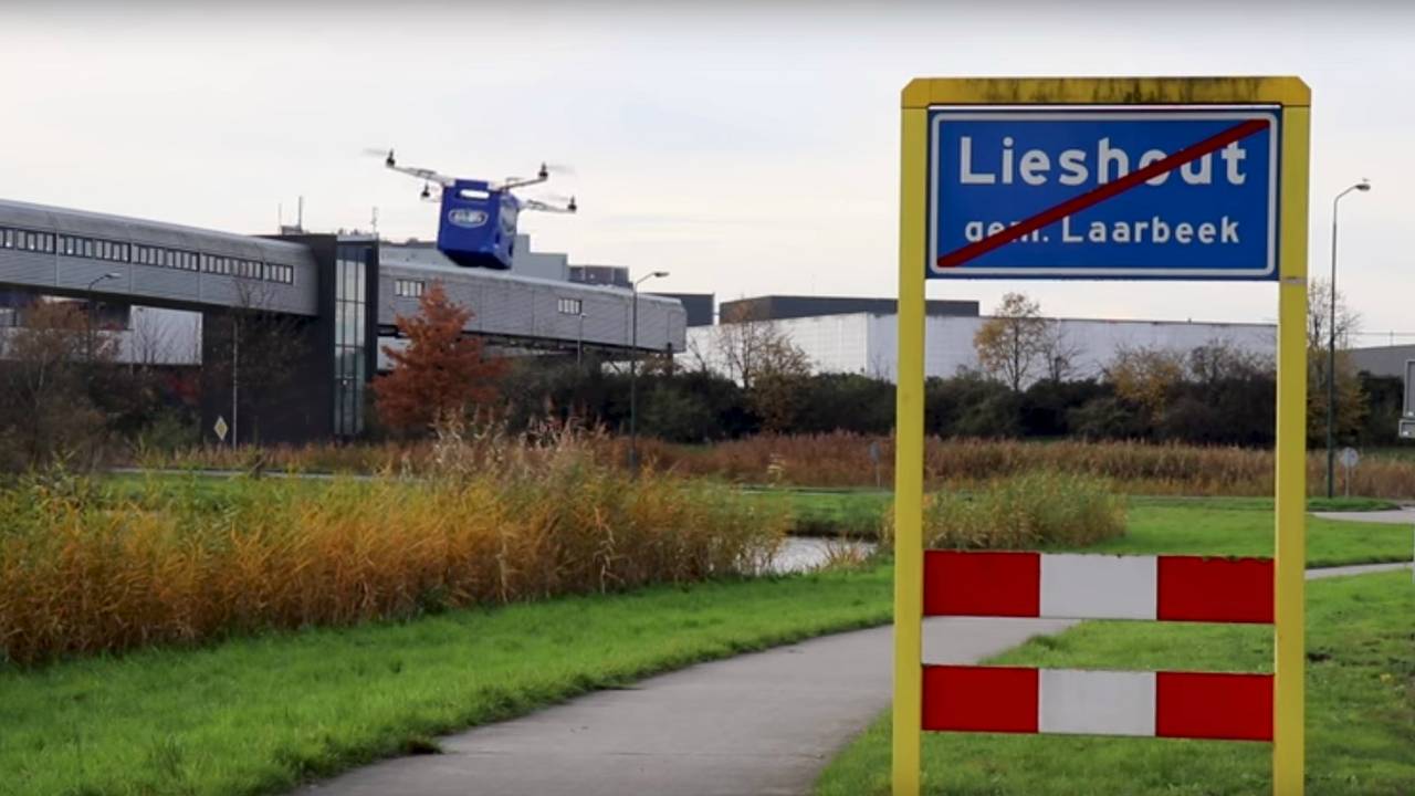 De kratcopter van Coen. (Foto: YouTube @Coenter)
