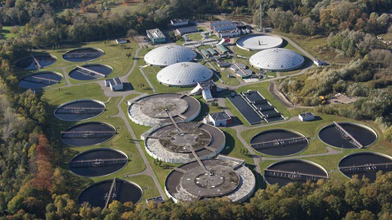 Een waterzuiveringsinstallatie van Aa en Maas. (Foto: Aa en Maas)