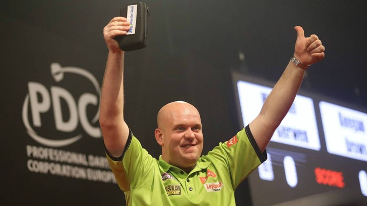 Michael van Gerwen. (foto: VI Images)