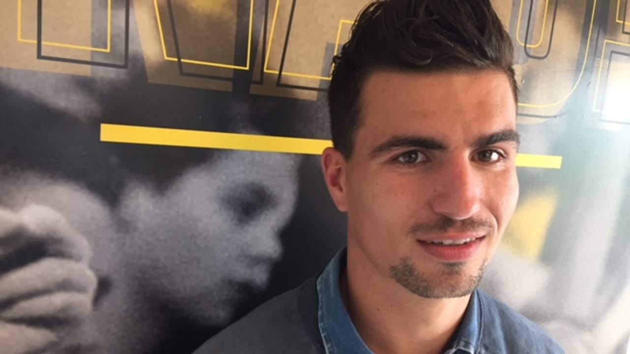 Gianluca Nijholt, speler van NAC.