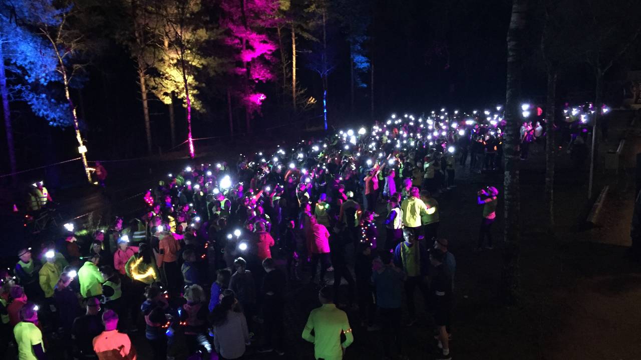 Zo'n 800 mensen doen mee aan de Night Run