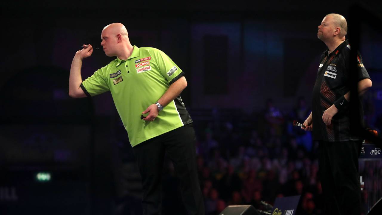 Michael van Gerwen trok aan het langste eind. (Foto: VI Images)