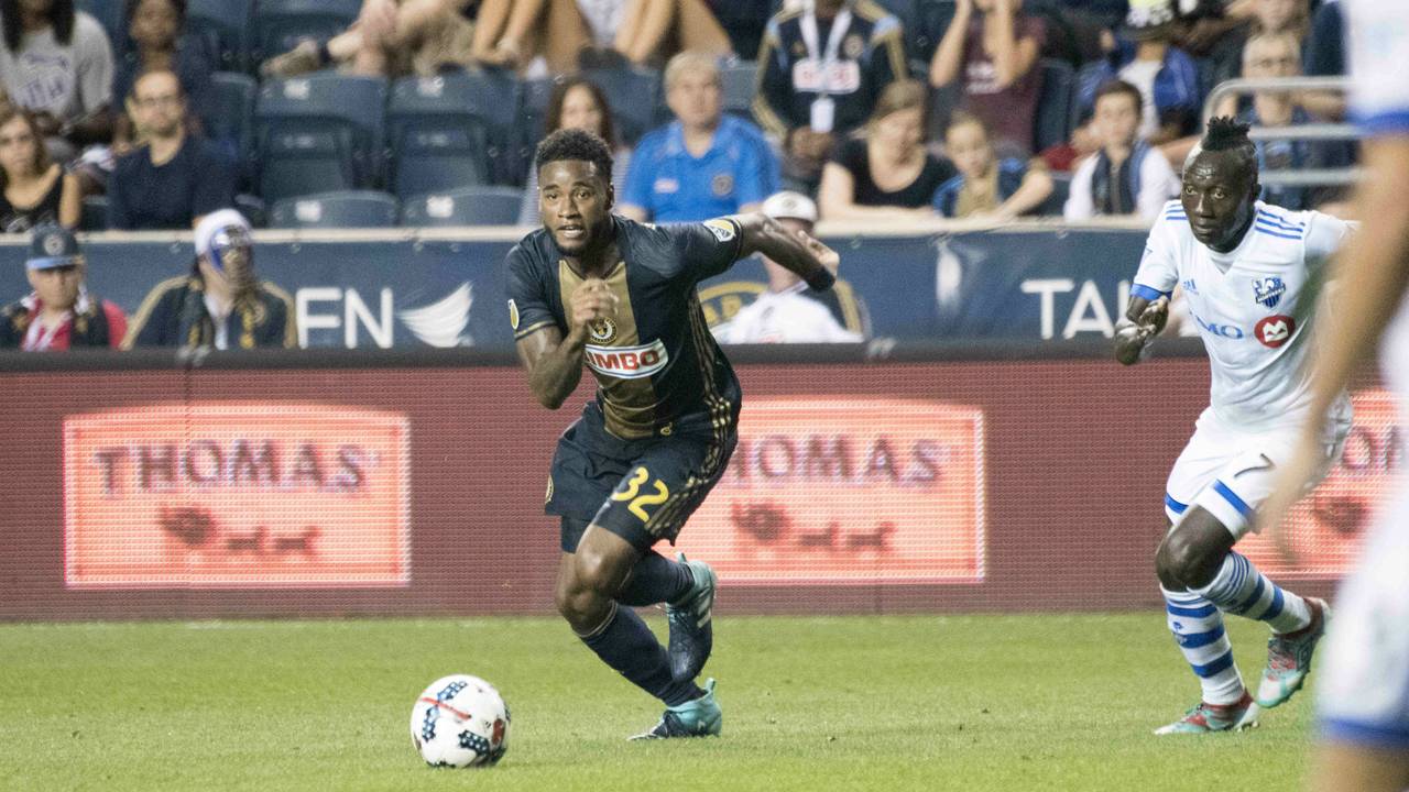 Giliano Wijnaldum  in actie voor Philadelphia Union (Foto: VI-Images