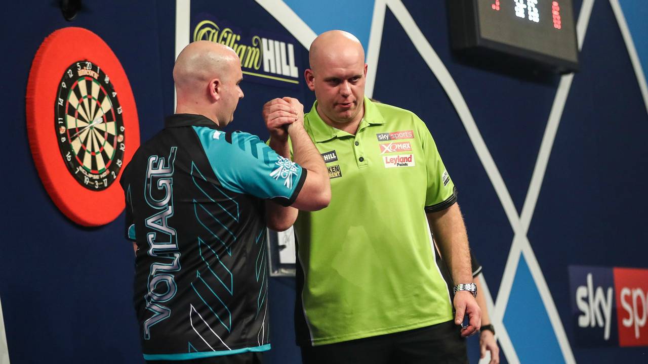 Michael van Gerwen verloor van Rob Cross. (Foto: VI Images)