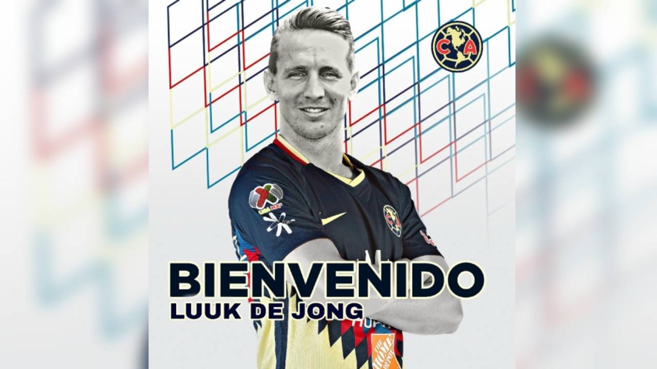 De photoshop van Luuk de Jong in het shirt van Club América gaat veel rond op Twitter