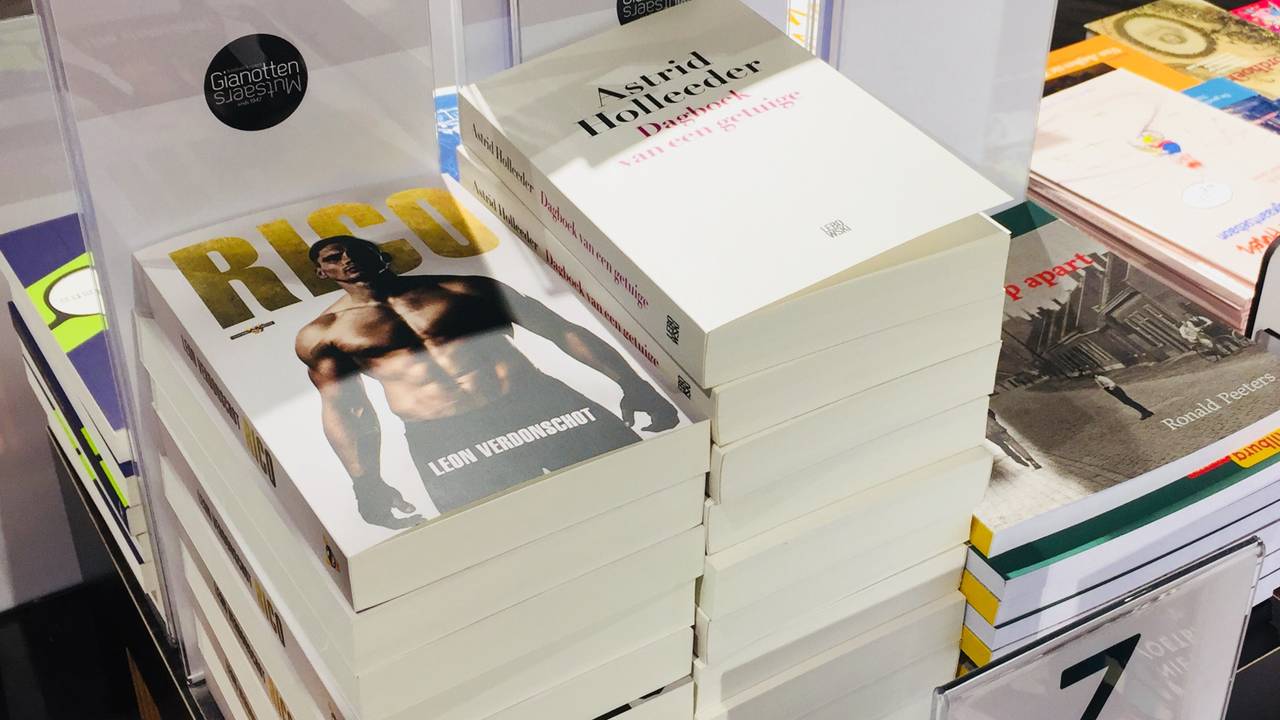 Het boek van Rico staat op 1 (foto: Birgit Verhoeven).