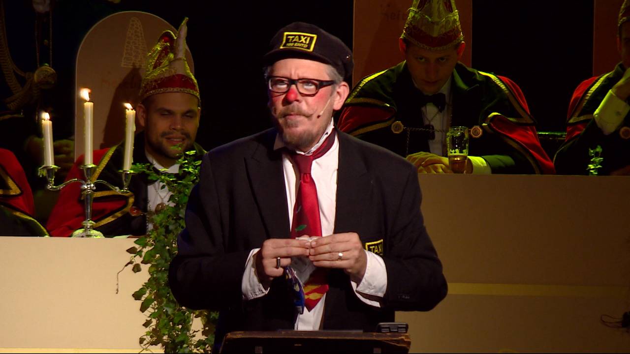 Rob Bouwman als De Taxichauffeur.