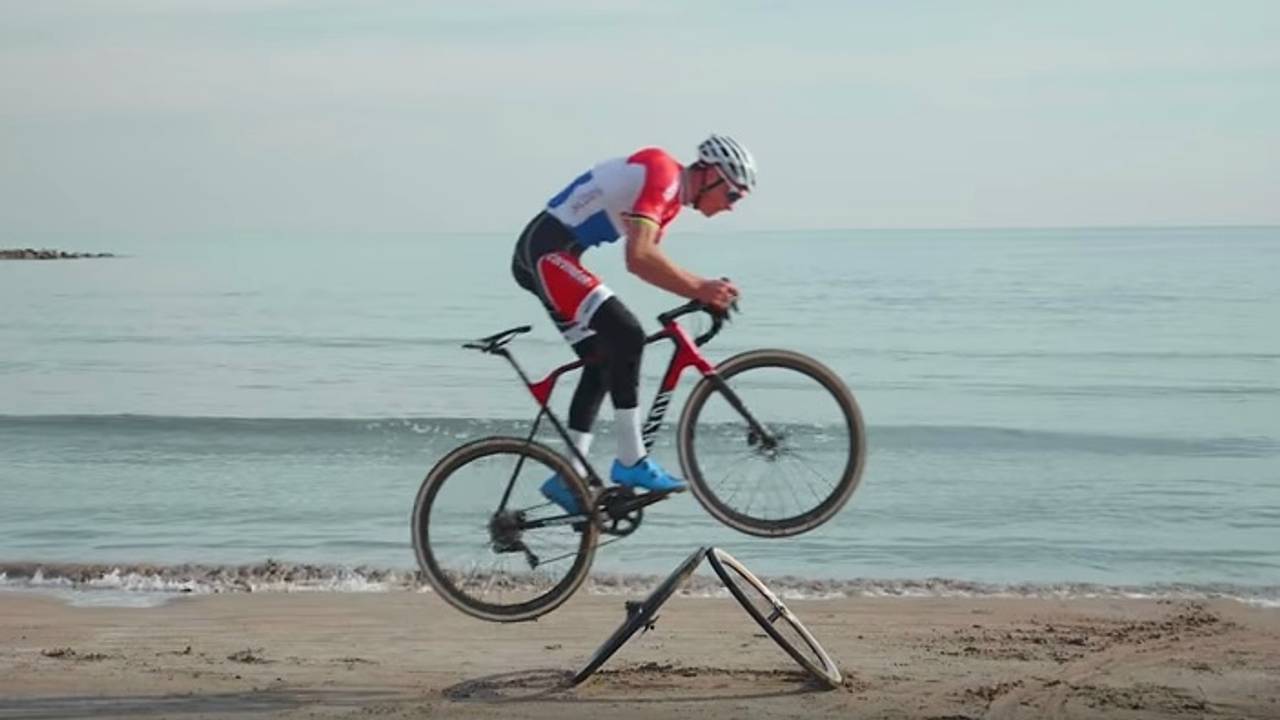 Foto: beeld uit de video van Shimano