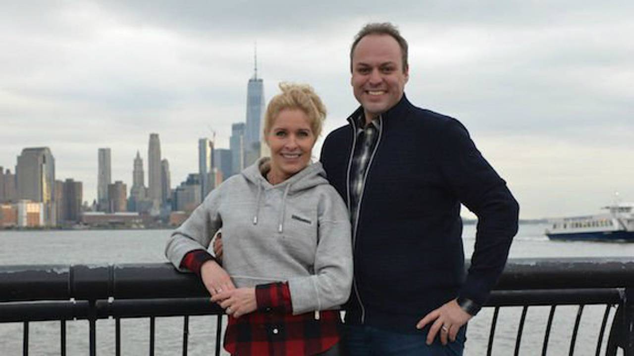 Frans Bauer en Mariska in Amerika. Foto: AVROTROS.