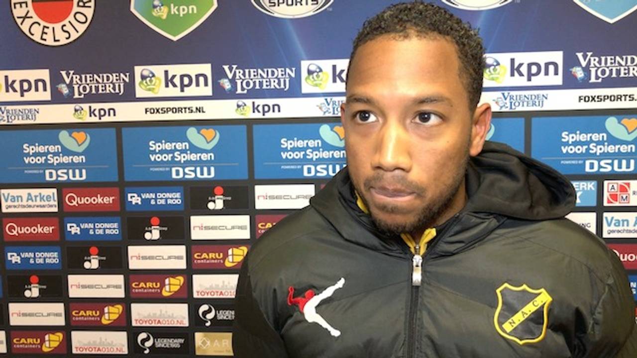 NAC-verdediger Fabian Sporkslede mist het vertrouwen bij zijn club.