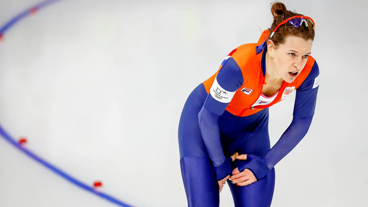 Ireen Wüst is teleurgesteld over haar prestatie op de 1000 meter. (Foto: ANP)