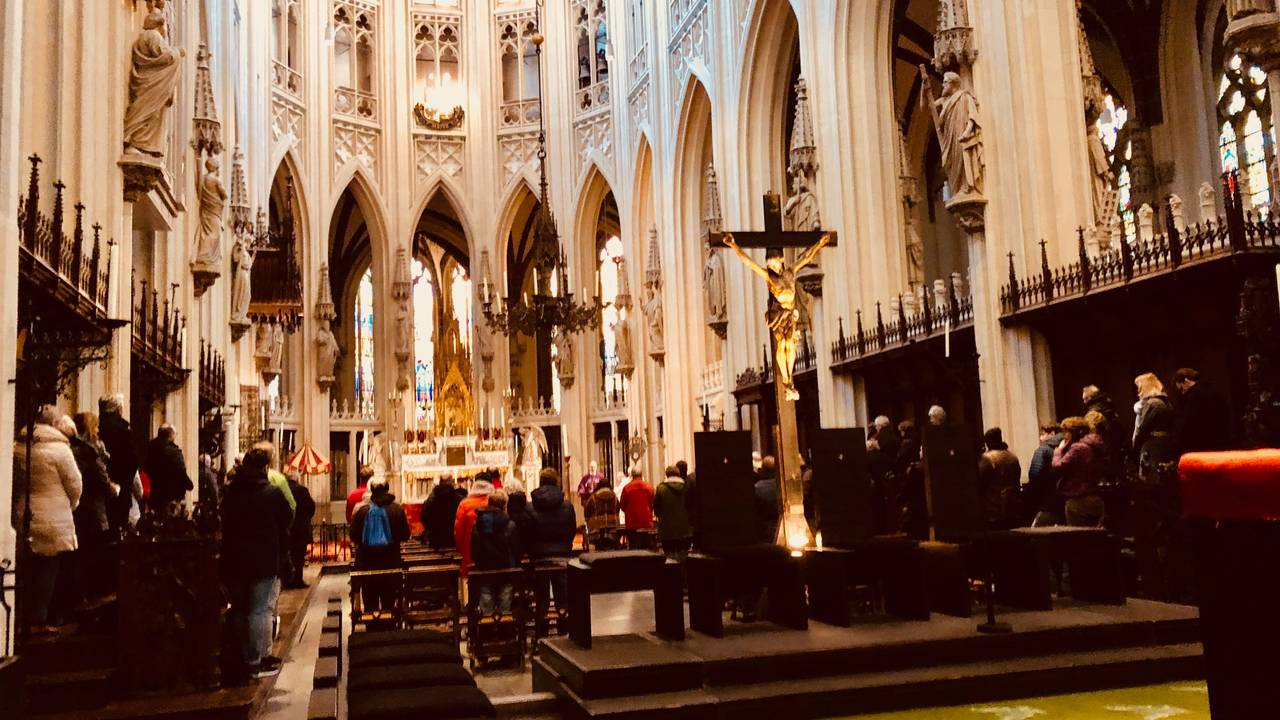 De mis woensdagmorgen in de Sint-Jan in Den Bosch