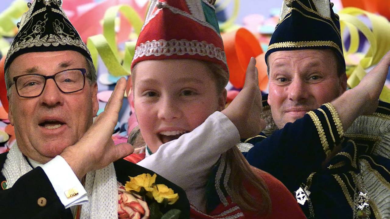 Drie generaties prins(es) carnaval in Teteringen.