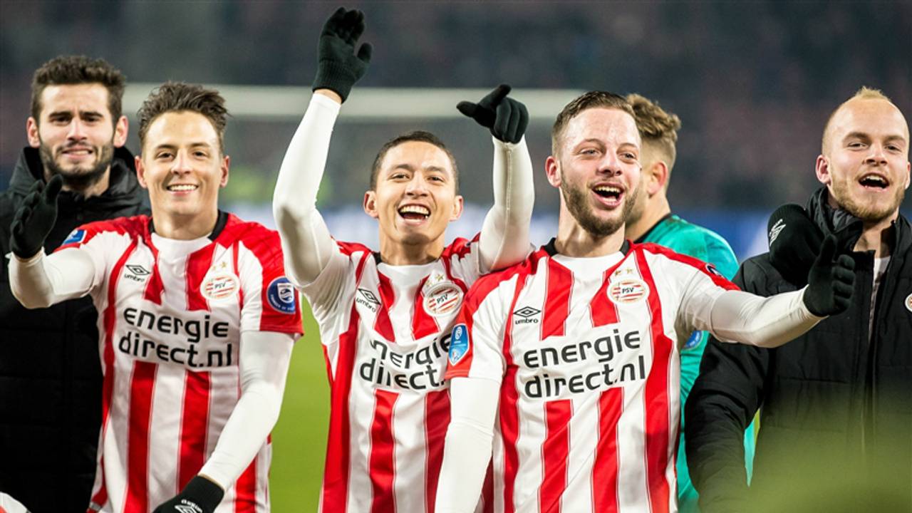 PSVfans zijn in juichstemming, en zo ziet dat er uit [TWEETS] Omroep Brabant