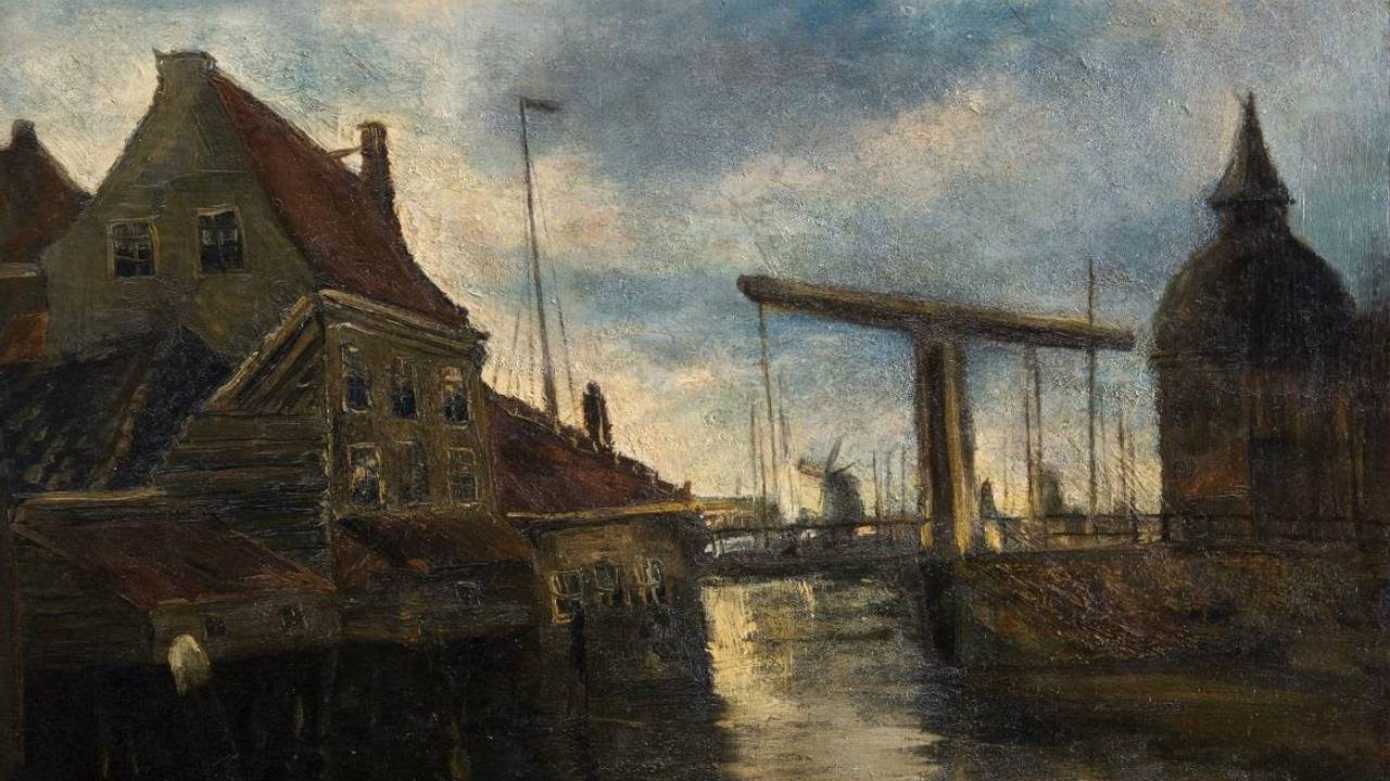 Het stadsaangezicht van Nuenen (Foto: Kunsthandel Ivo Bouwman)