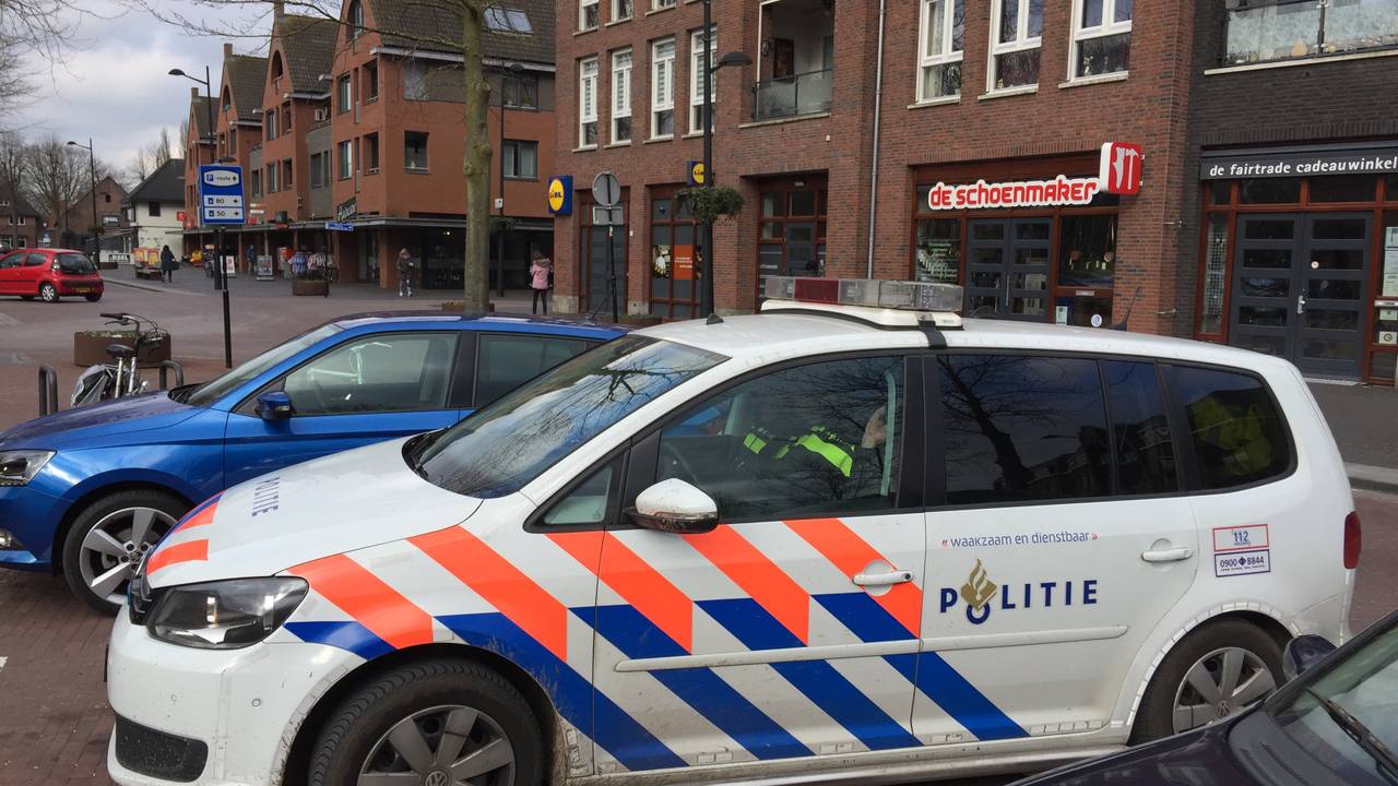 De parkeerplaats bij de Lidl in Eersel (foto: GinoPress)