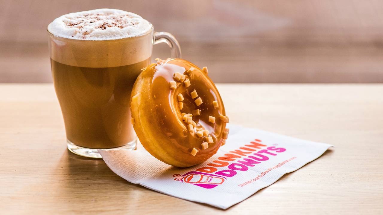 Dunkin' Donuts opent een winkel in Eindhoven.