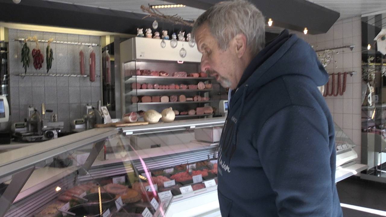 Leo kiest altijd het makkelijkste woord als hij eten wil bestellen. (Foto: Eva de Schipper)