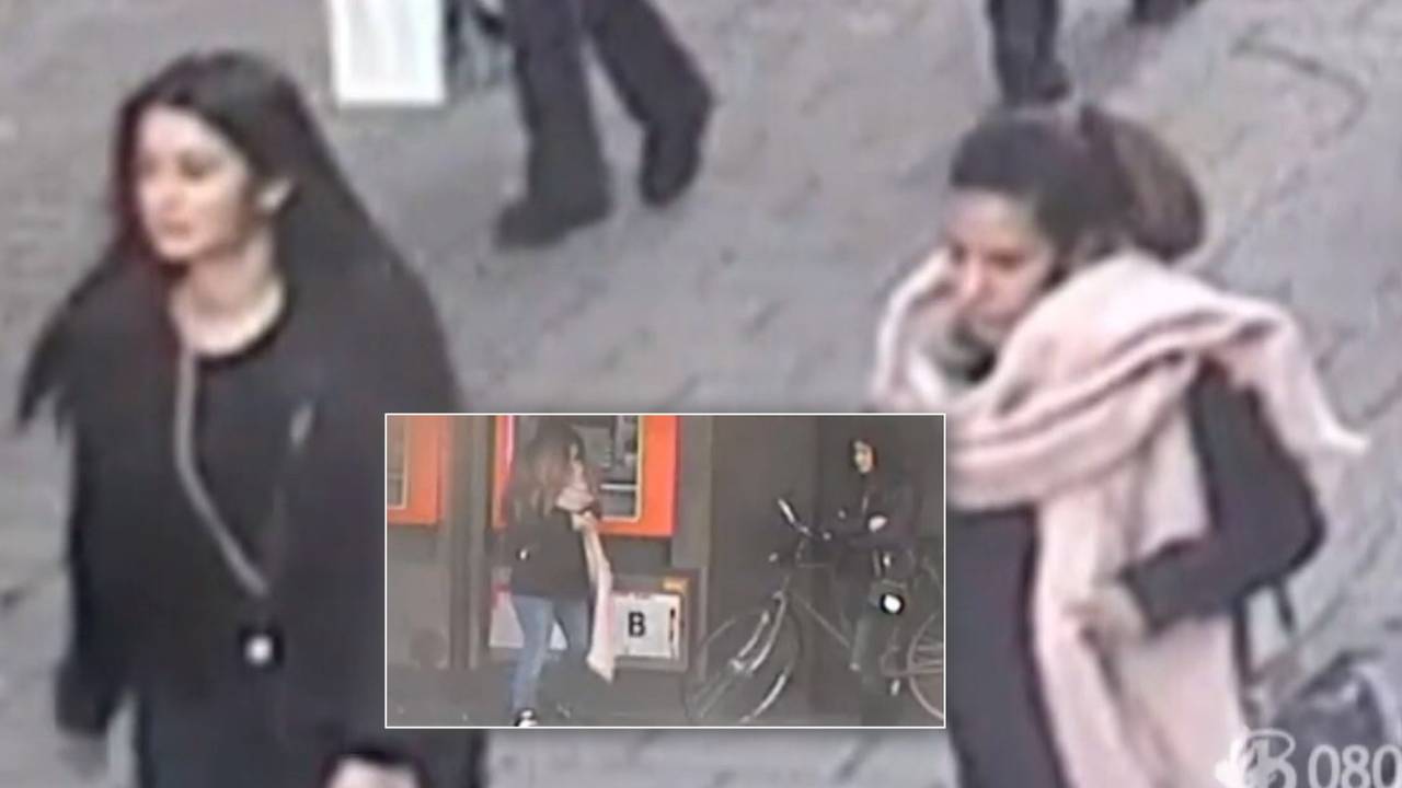 De politie zoekt deze twee vrouwen.