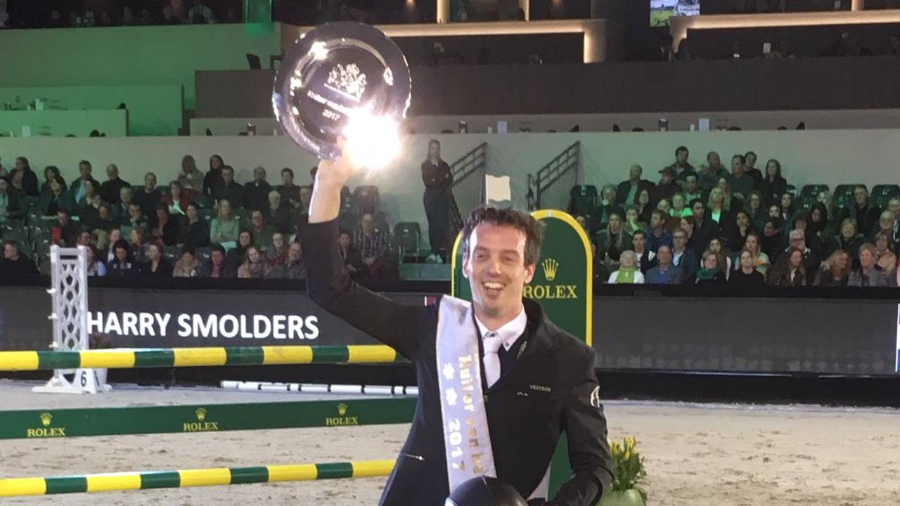 Harrie Smolders trots op titel Ruiter van het Jaar (foto: Arjan van der Giessen).