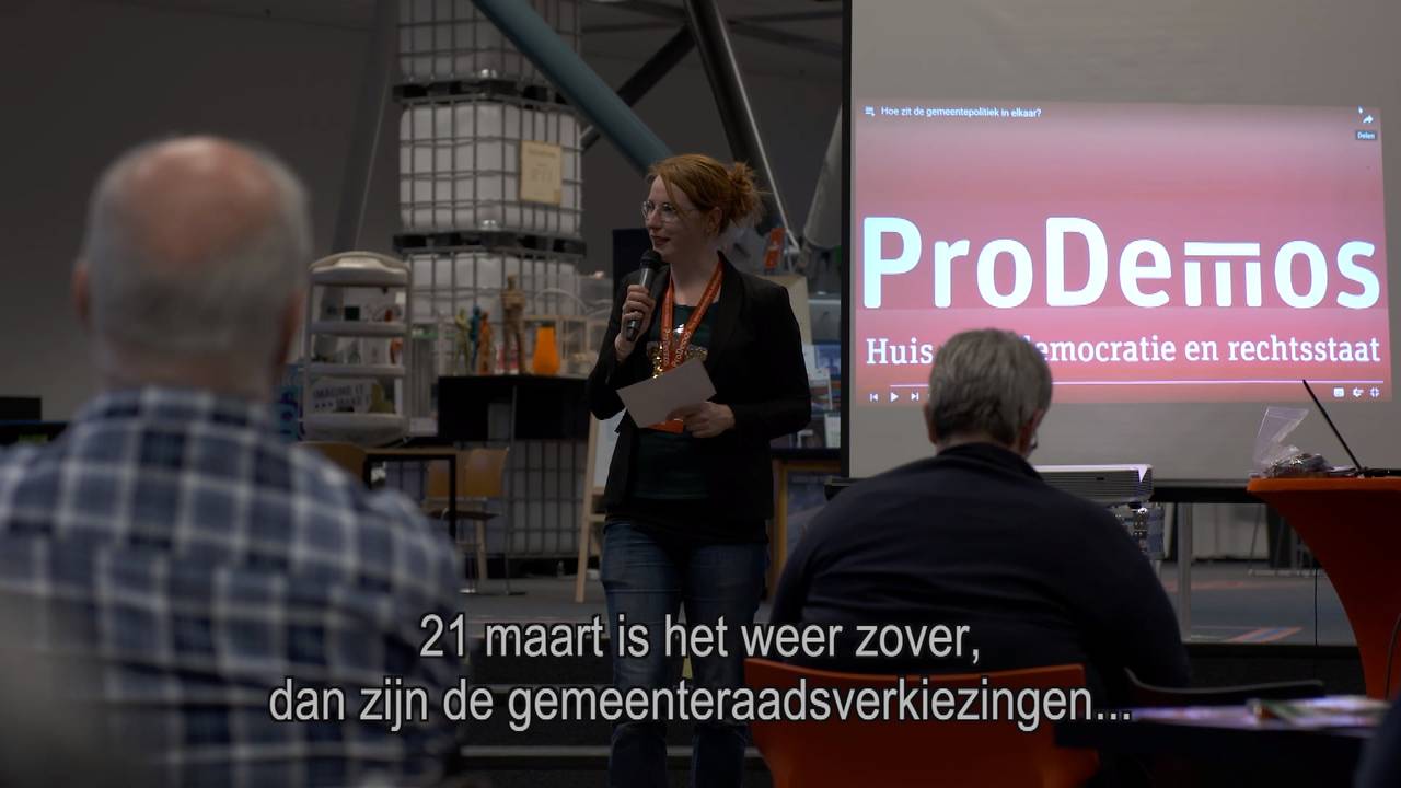 Een beeld uit de documentaire 'Typisch Tuinzigt Verkiezingen'.
