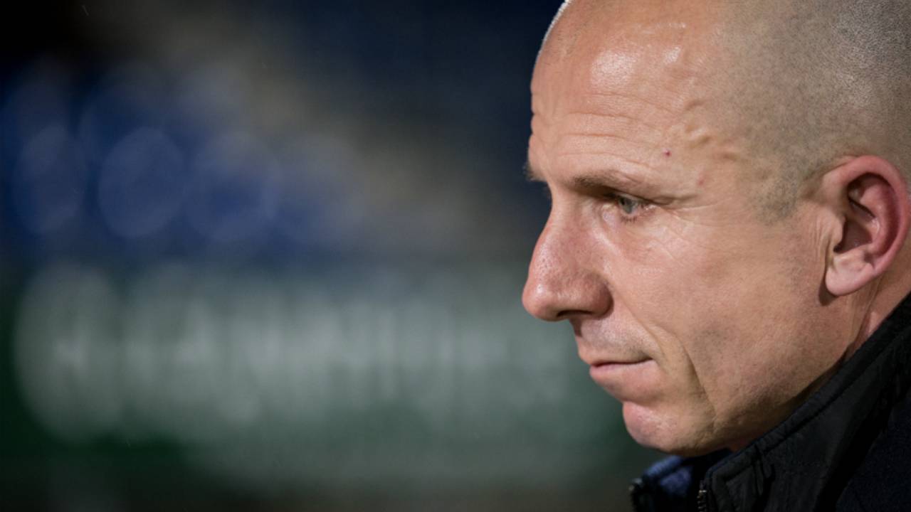 Reinier Robbemond, interim-coach van Willem II. (foto: VI Images)