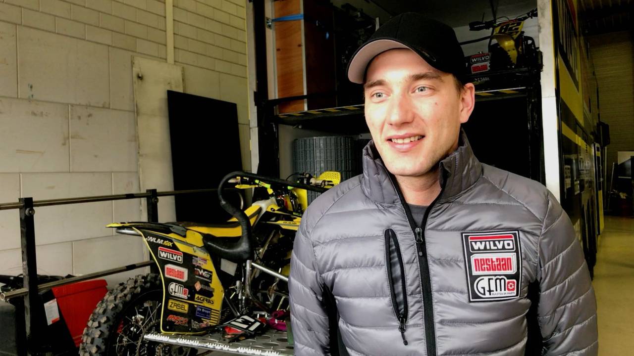 Etienne Bax had opnieuw met pech te maken.