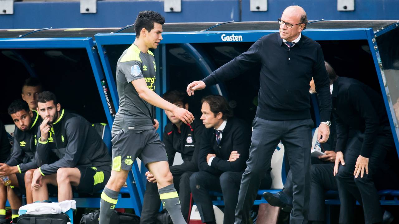 Teammanager Mart van de Heuvel heeft vaak een speciale band met Zuid-Amerikaanse spelers PSV (foto: VI Images).