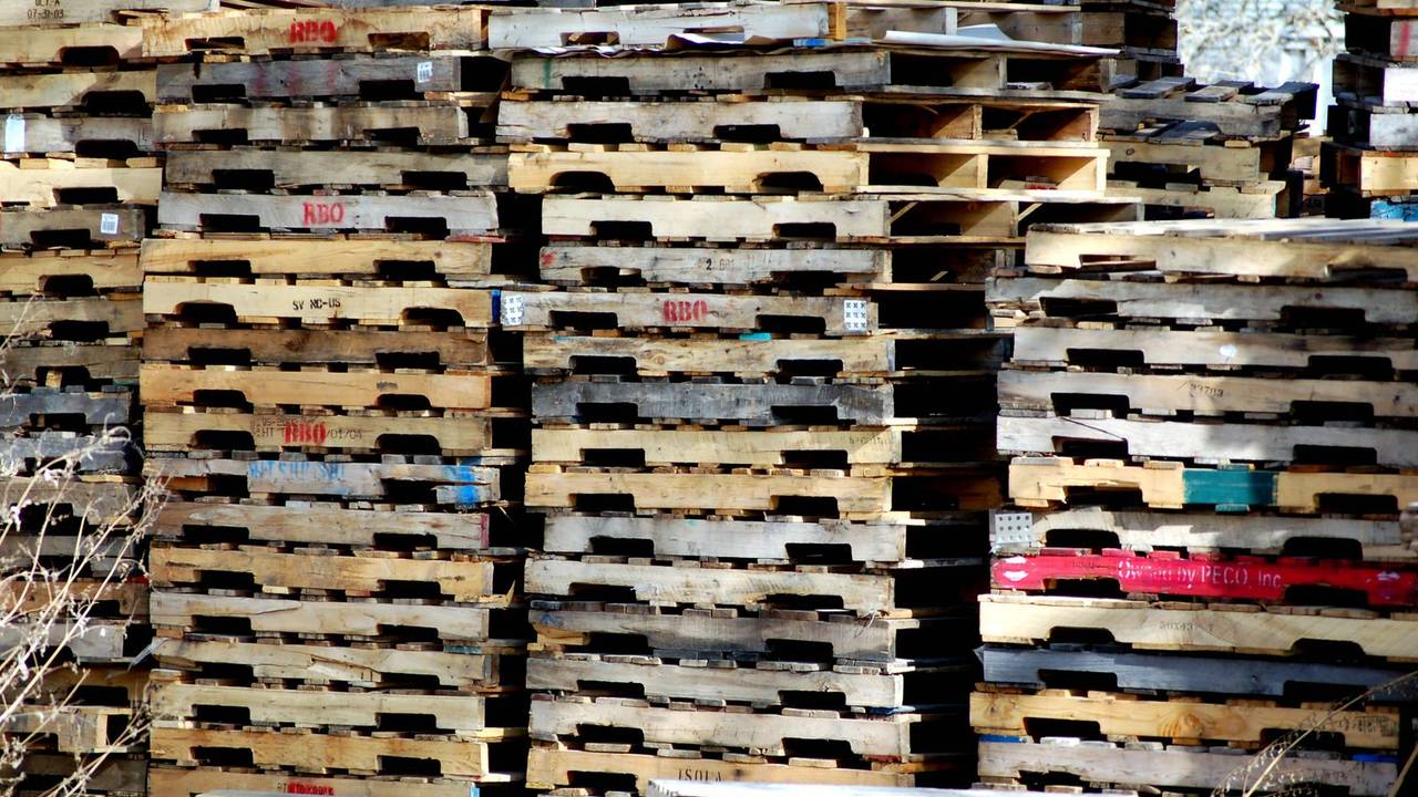 Meerdere palletbedrijven werden onaangekondigd gecontroleerd. (Archieffoto: Sxc.hu)