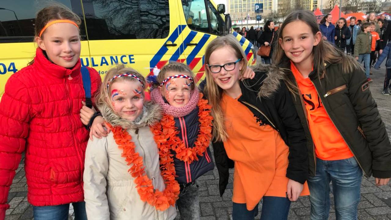 Eindhoven is oranje vandaag. (Foto: Daisy Schalkens)