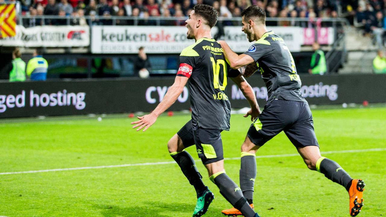 Vreugde bij aanvoerder Marco van Ginkel na de winnende treffer (foto: VI Images).